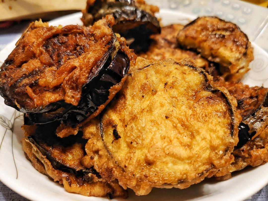 老丁的私房菜－炸茄盒