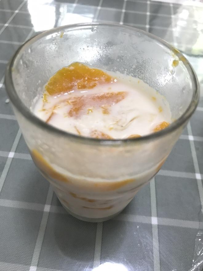 芒果牛奶布丁的做法