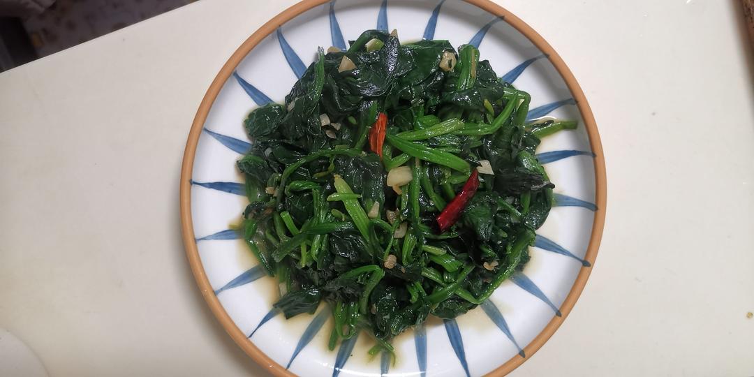 清炒菠菜