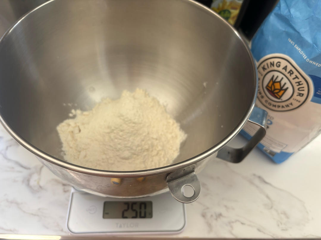 纯奶手撕吐司的做法 步骤1