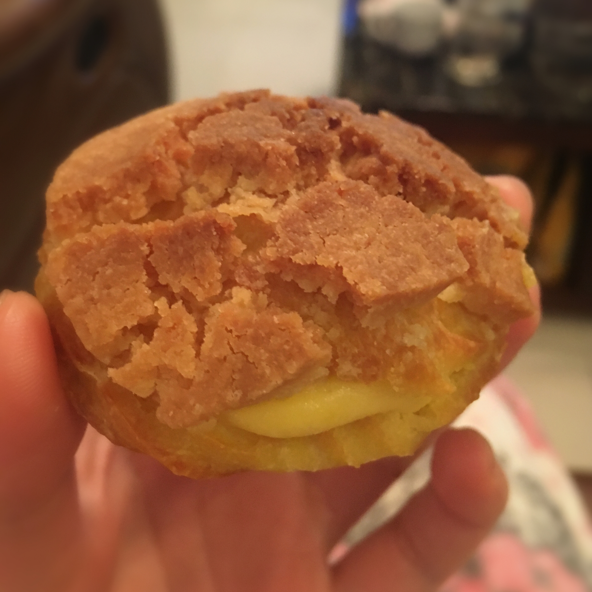 十分美味的酥皮泡芙