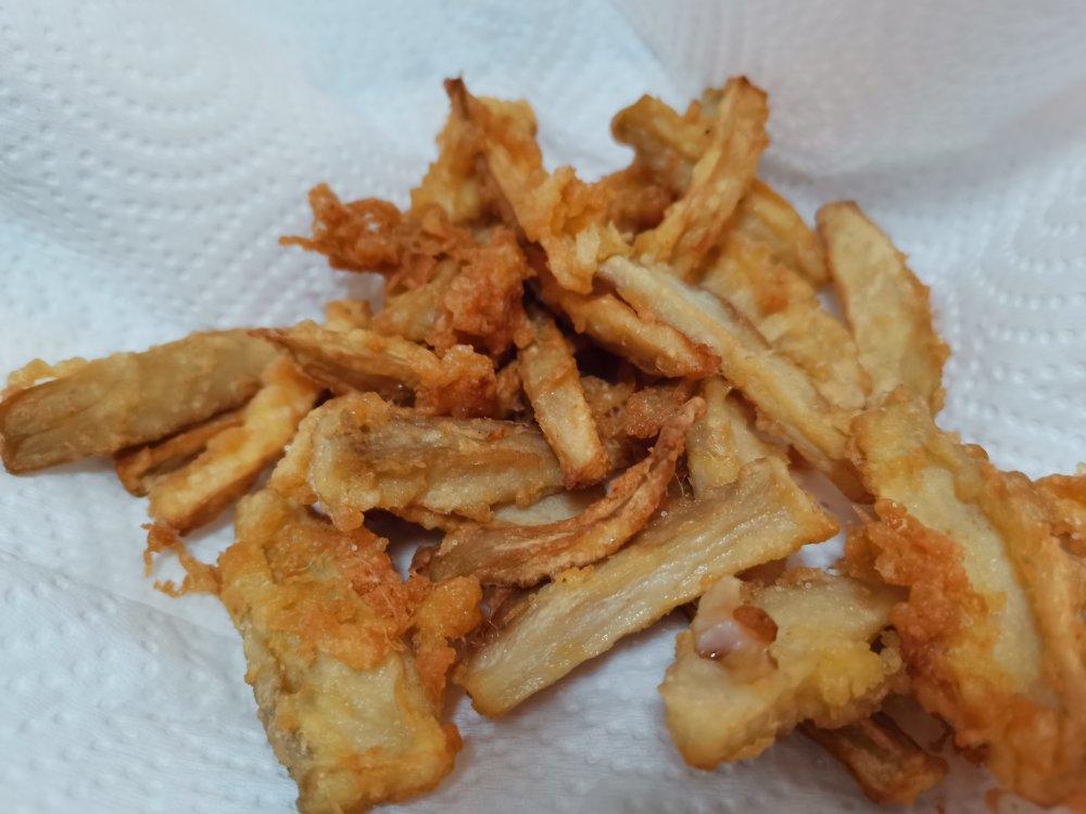 比肉还好吃的酥炸杏鲍菇