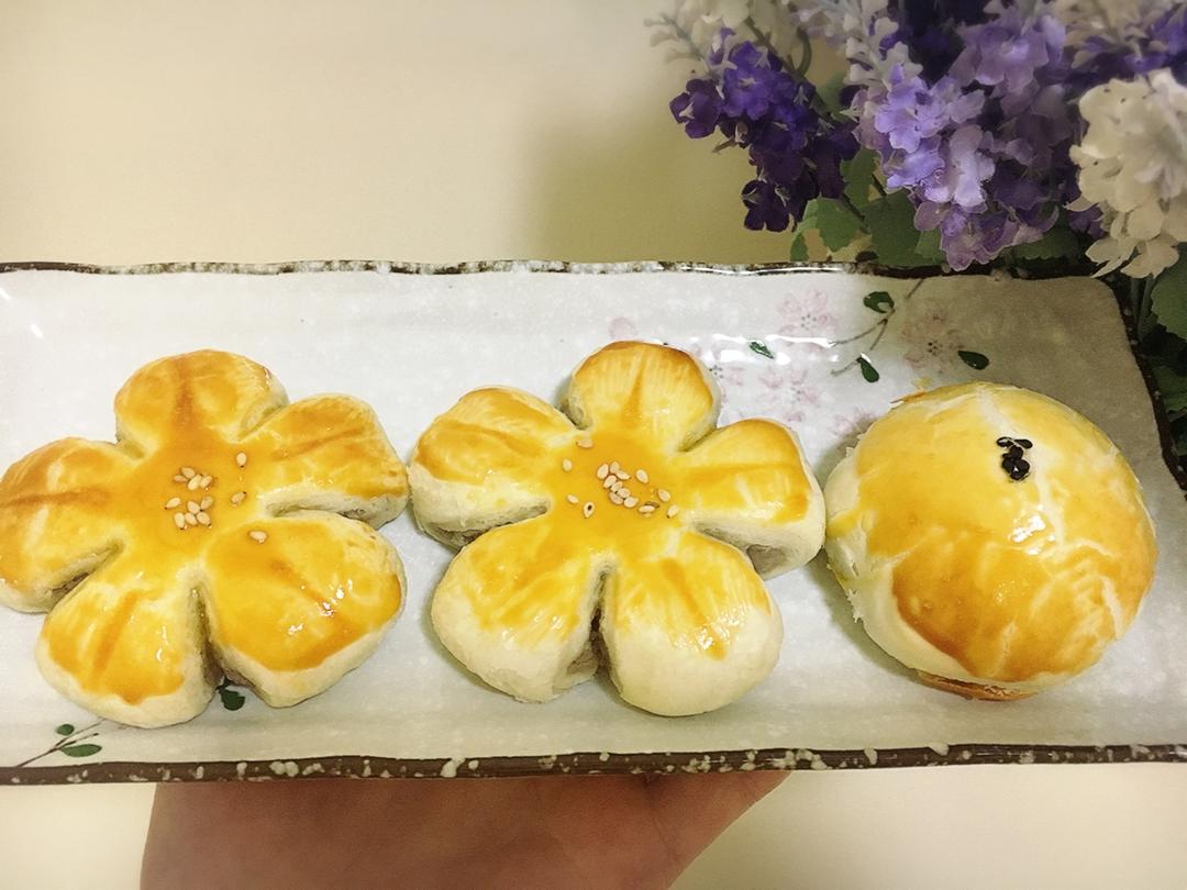 香芋梅花酥