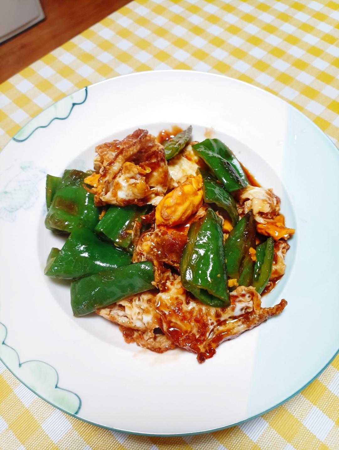 鱼香青椒煎蛋