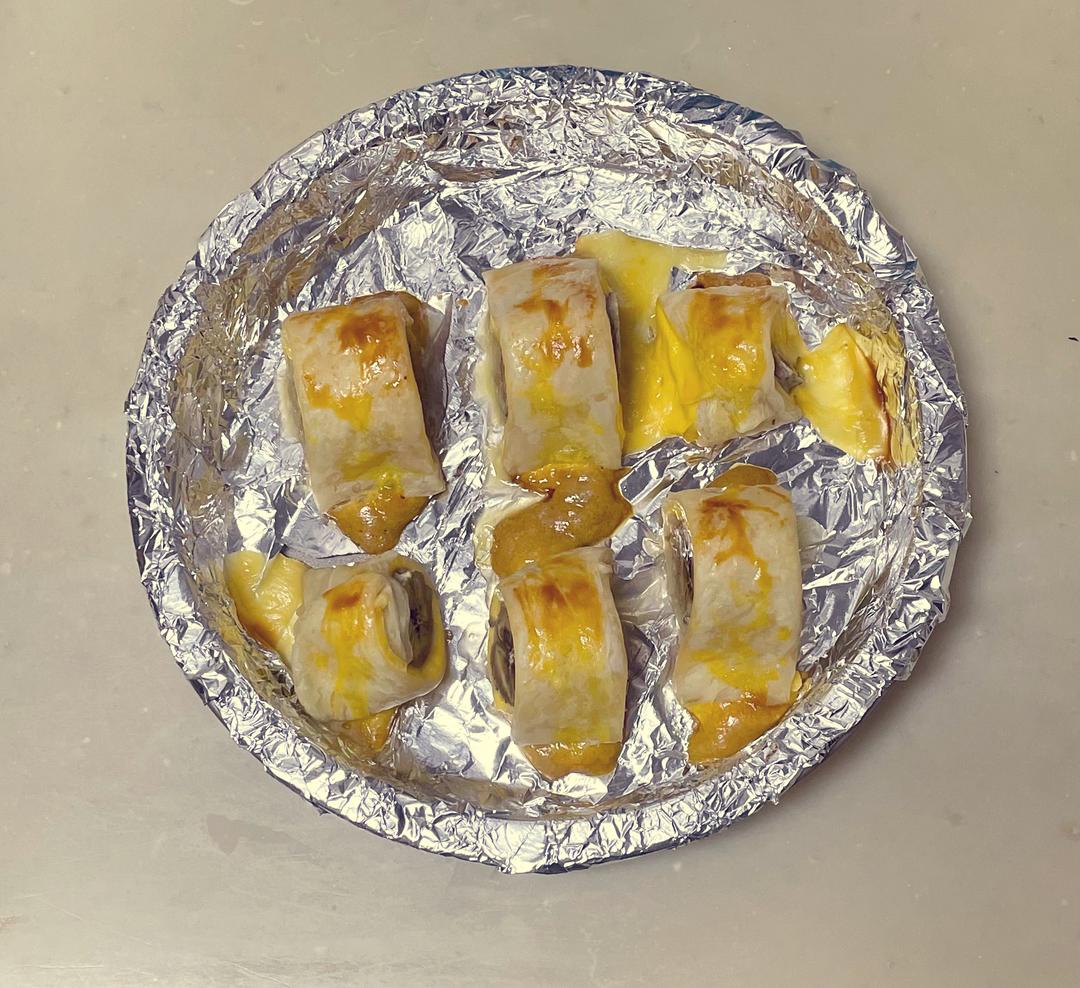 芝士香蕉卷（手抓饼版）