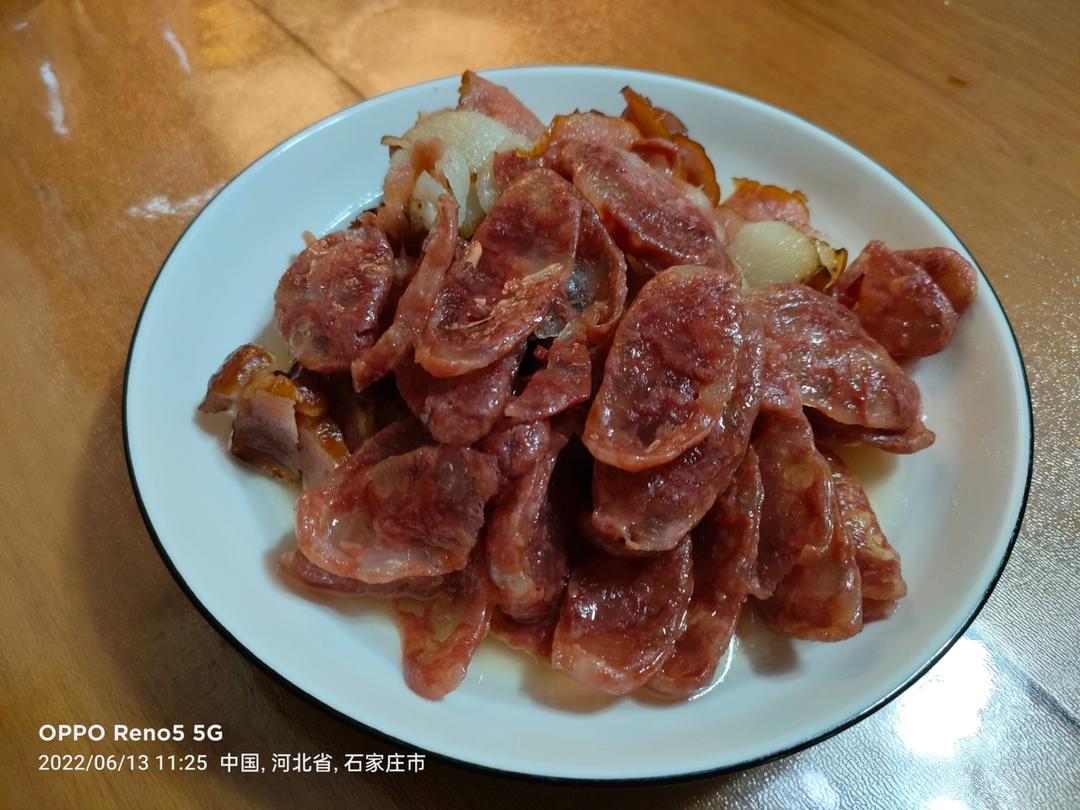 自家蒸柴火腊肉