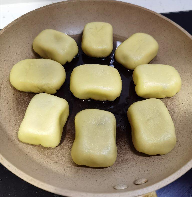 超好吃❗️芋泥芝士流心仙豆糕