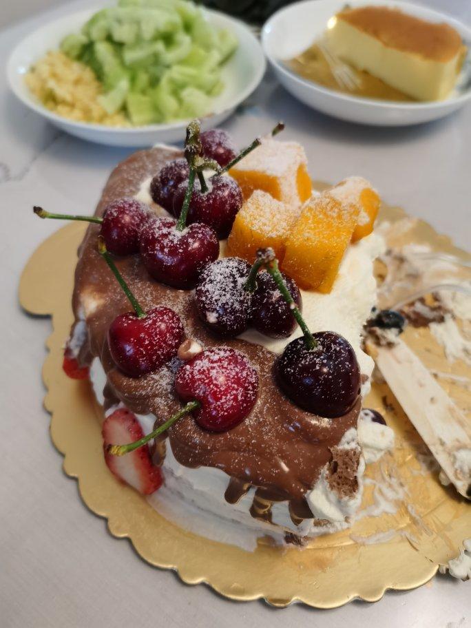 【Mr孟团队】巧克力淋面蛋糕（视频)