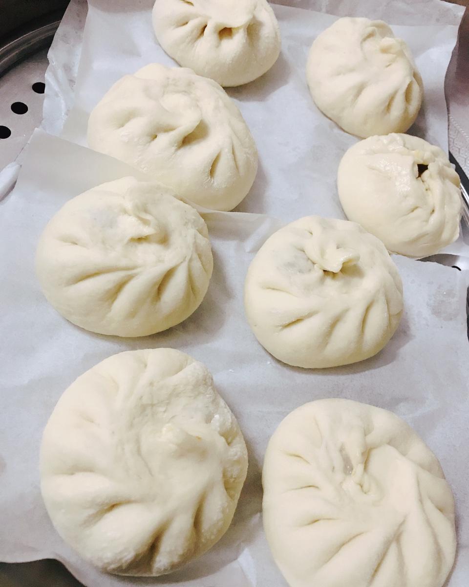 鲜肉大葱肉包（教你水打馅）