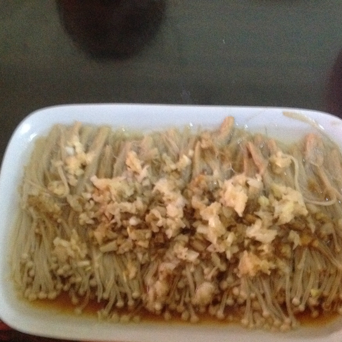 蒜蓉蒸金针菇