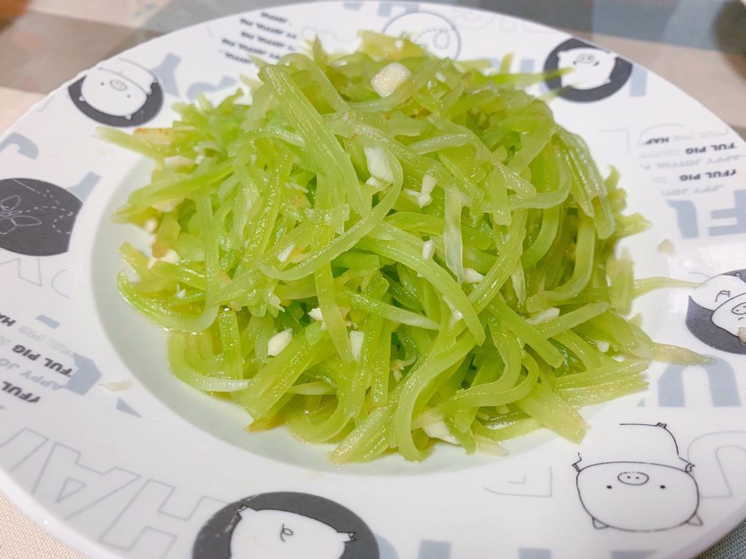 超清爽的凉拌莴笋丝