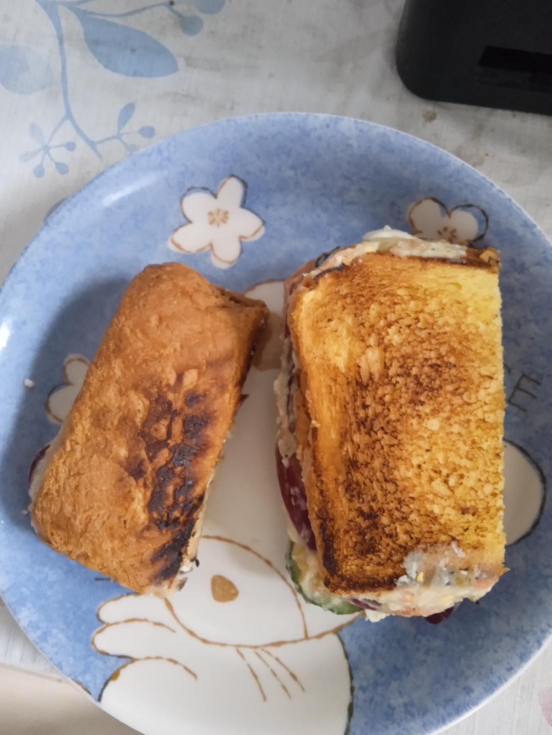 健康早餐🥣 | 日式土豆泥沙拉三明治🥪