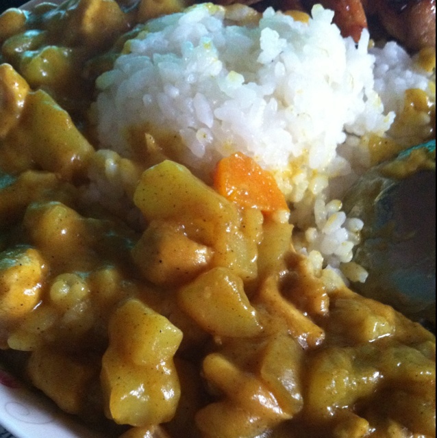美味咖喱鸡饭