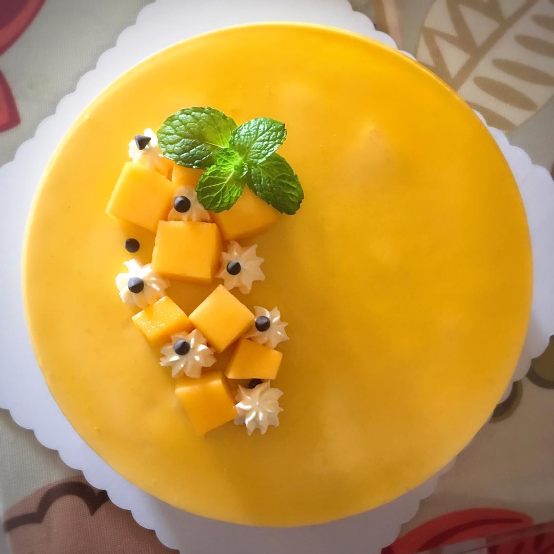 芒果慕斯蛋糕🍰（8寸）