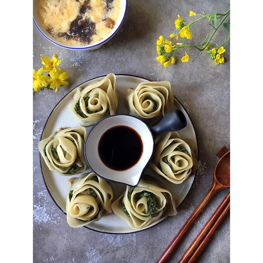 玫瑰煎饺