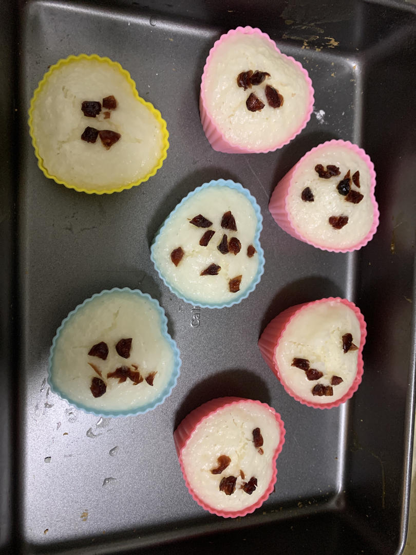 一次成功的奶香米糕