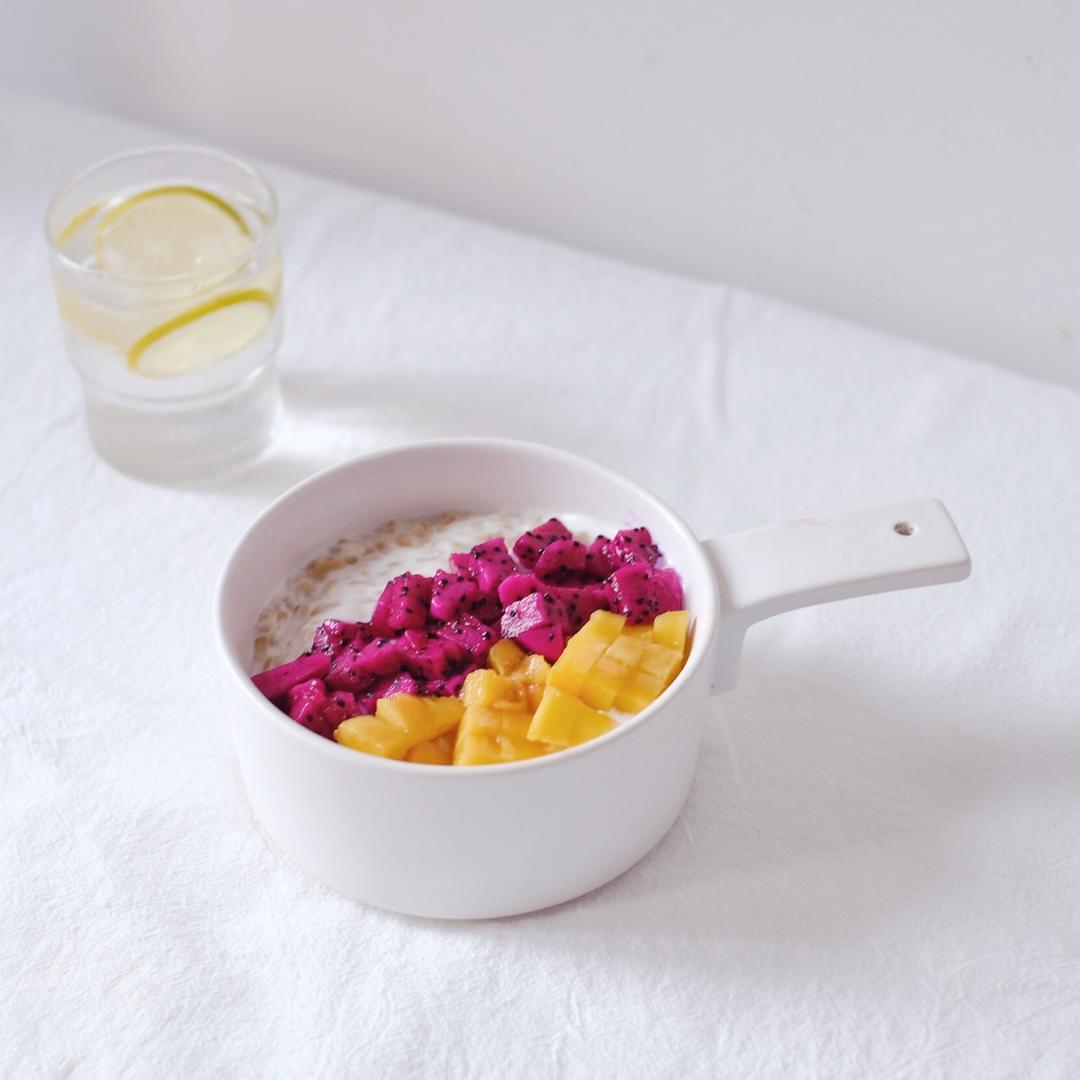 多口味牛奶钢切早餐燕麦粥丨健康·三餐