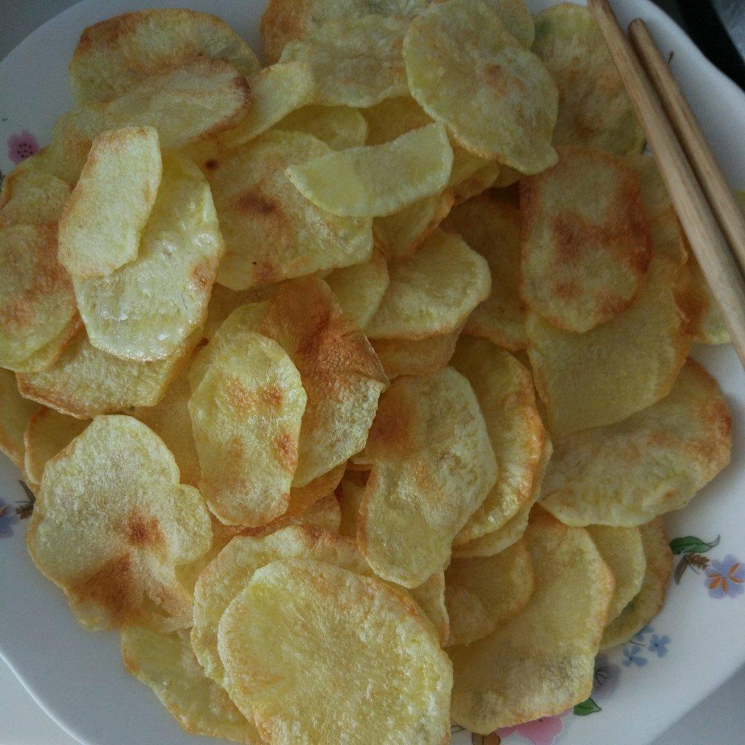 电饼铛做薯片
