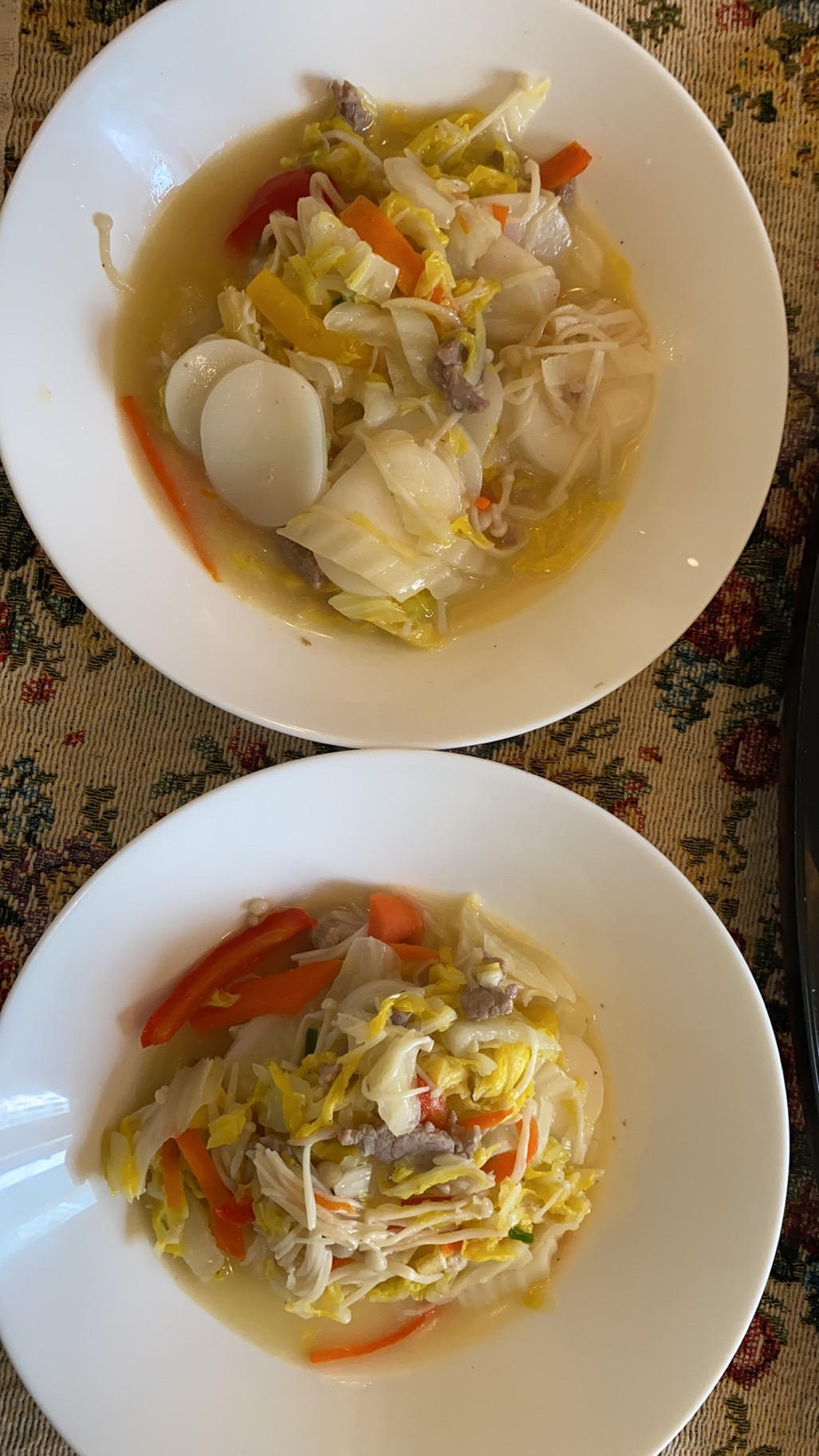 不挑锅、不焦不沾的黄芽菜肉丝炒年糕