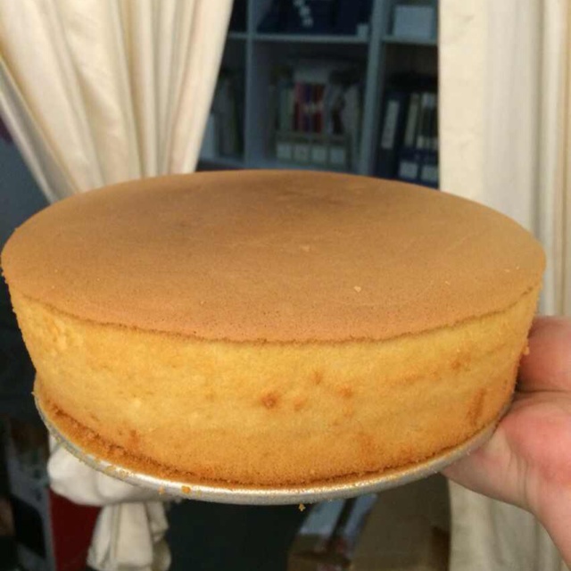 超好记八寸戚风蛋糕（后蛋法）