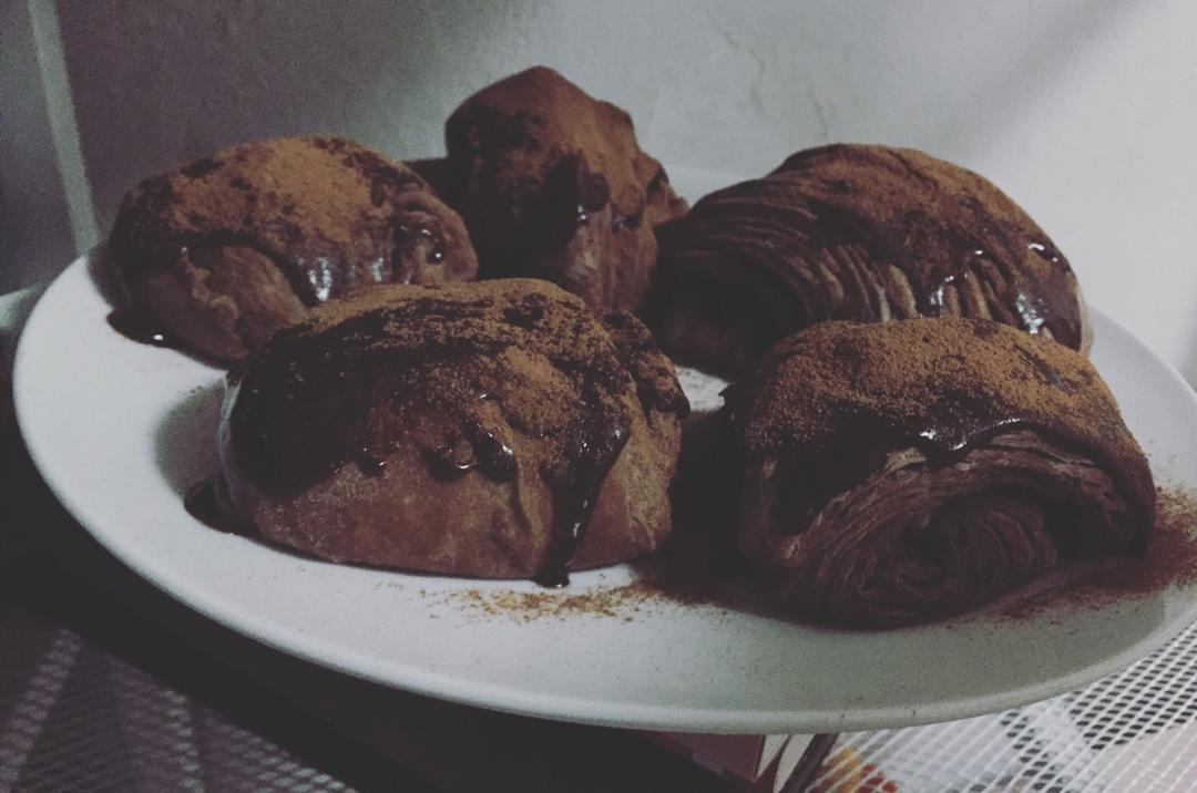脏脏包-可颂牛角包Chocolate Croissants