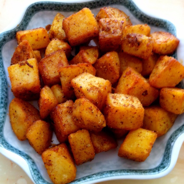 吃货懒羊羊做的麻辣小土豆