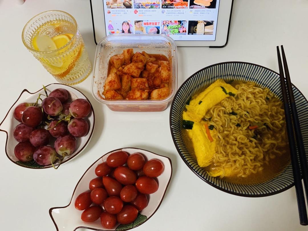 晚餐打卡