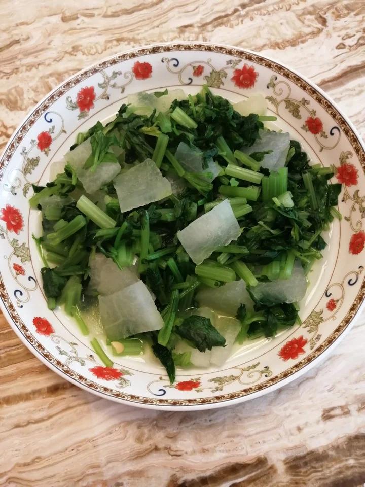 香芹冬瓜汤（无油无盐素食）