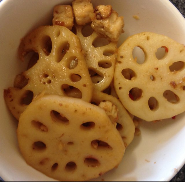 莲藕木耳炒肉片