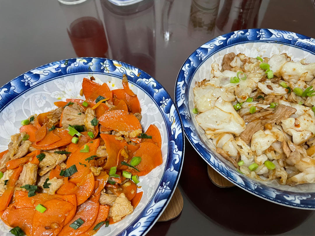 超下饭的胡萝卜炒肉