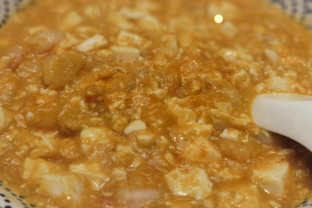 蟹粉烩豆腐