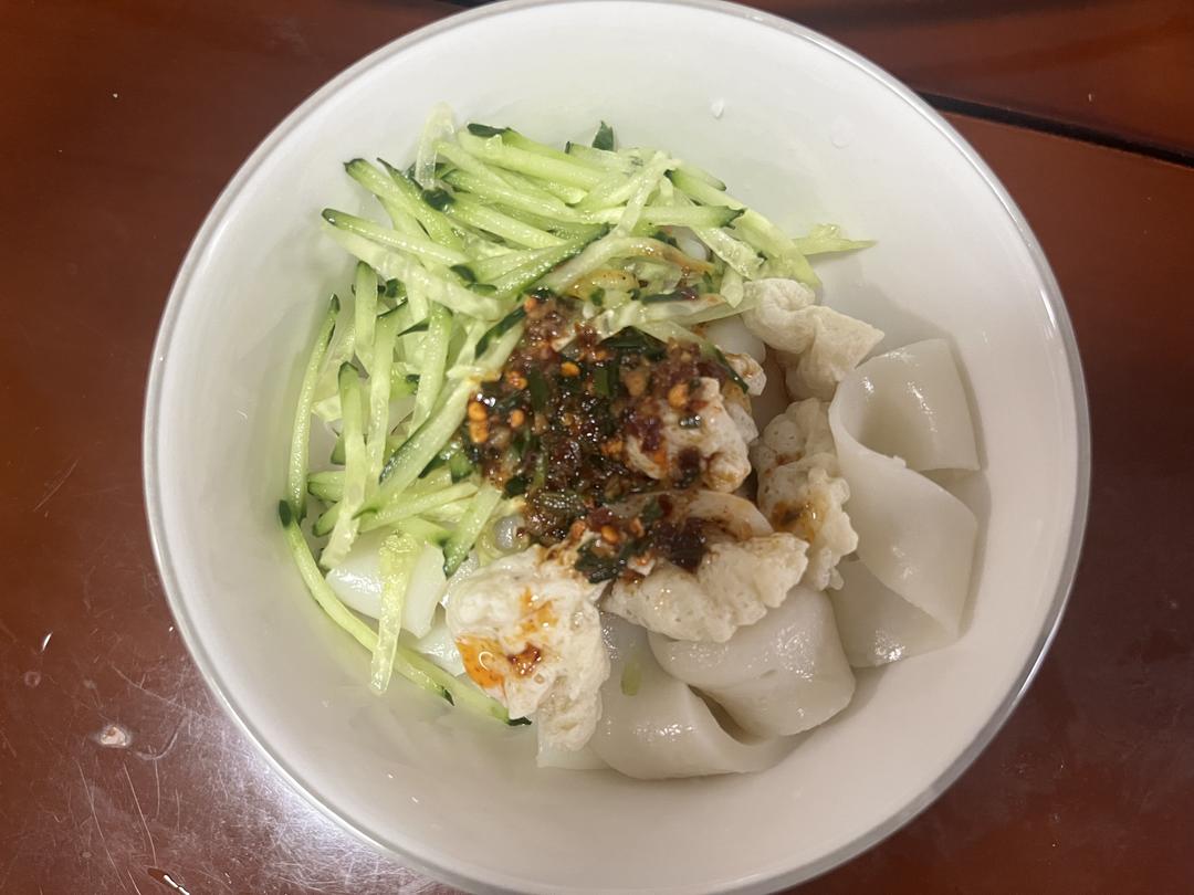 不用水洗的自制凉皮，零失败