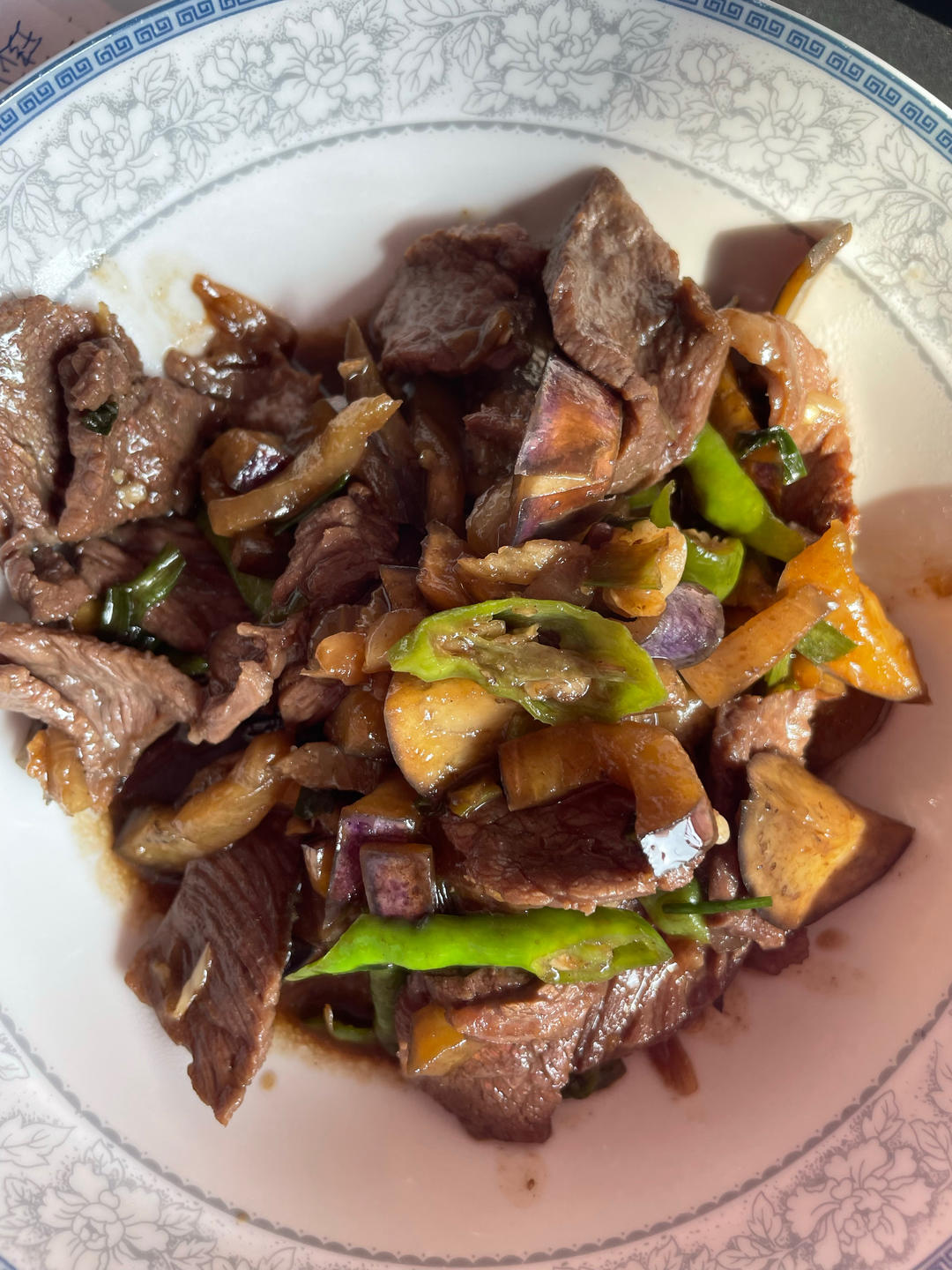 【健康三餐】下饭的牛肉炒茄子