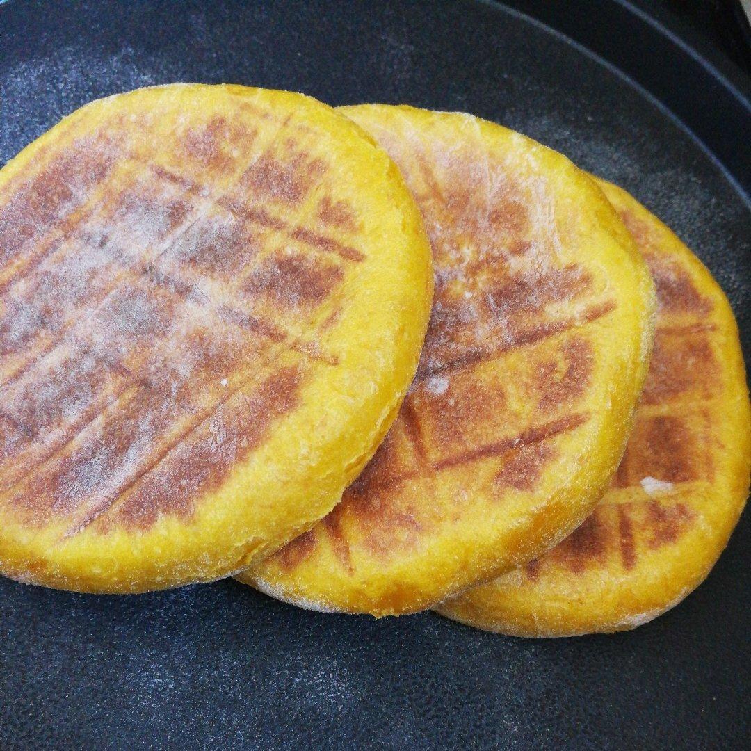 堂妈小厨——发面南瓜饼