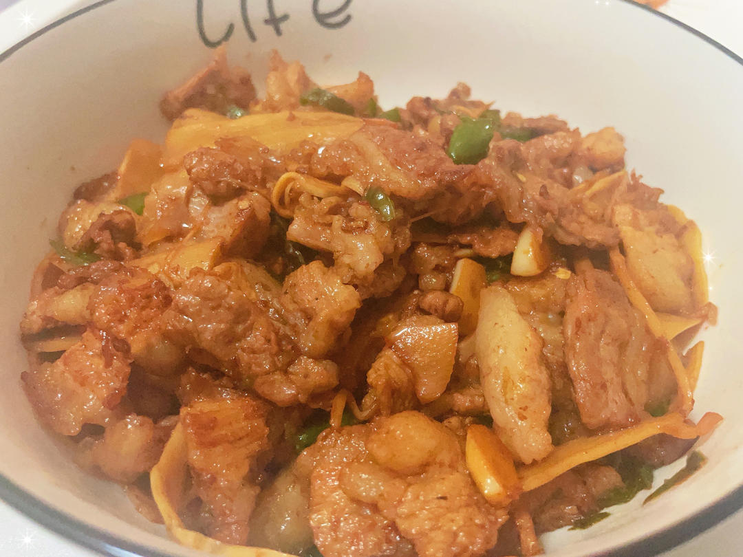 特别香的水笋炒肉