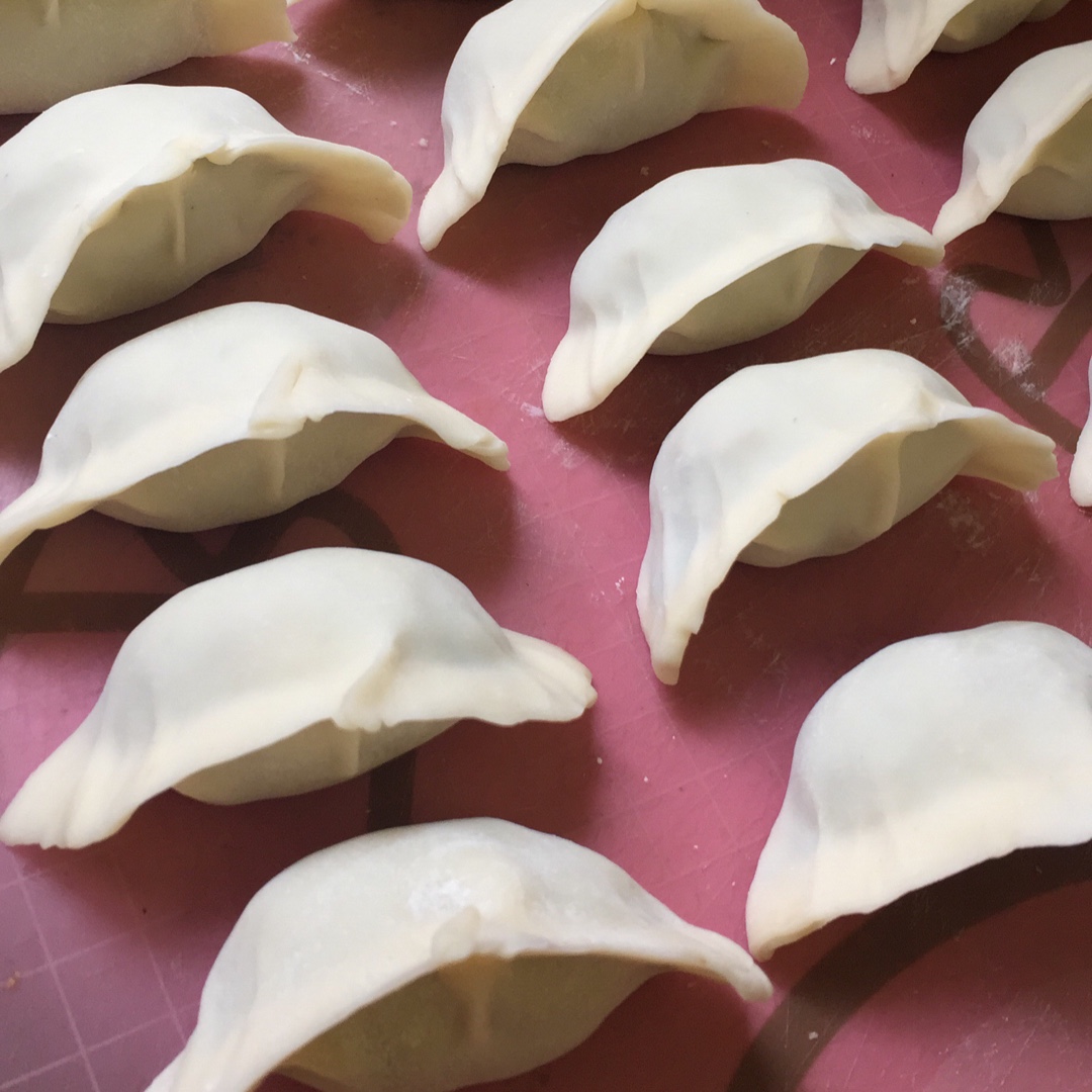 素荠菜饺子