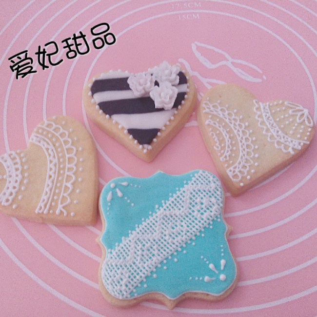 手绘蕾丝饼干