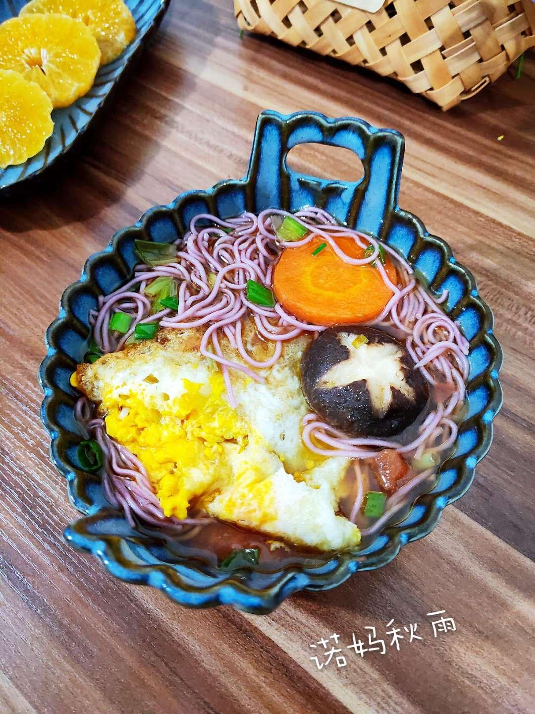 手工面条之紫薯面条