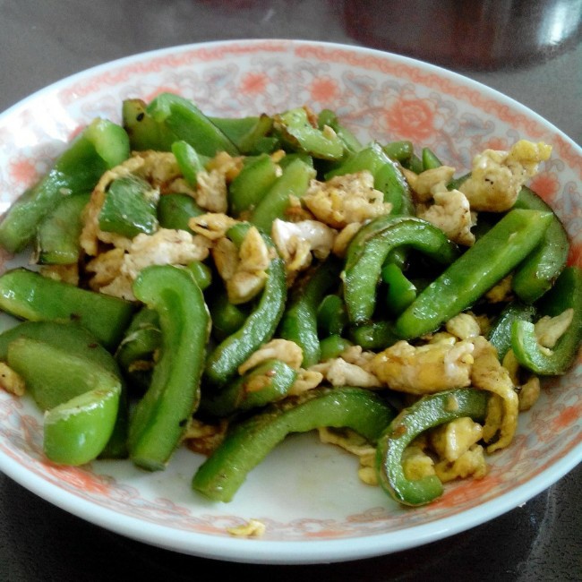 青椒鸡蛋