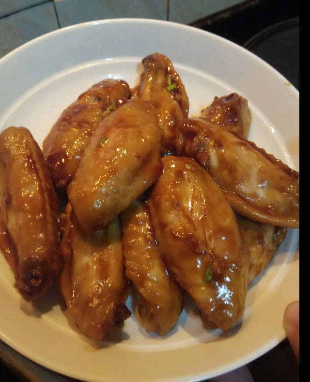香煎蚝油鸡翅