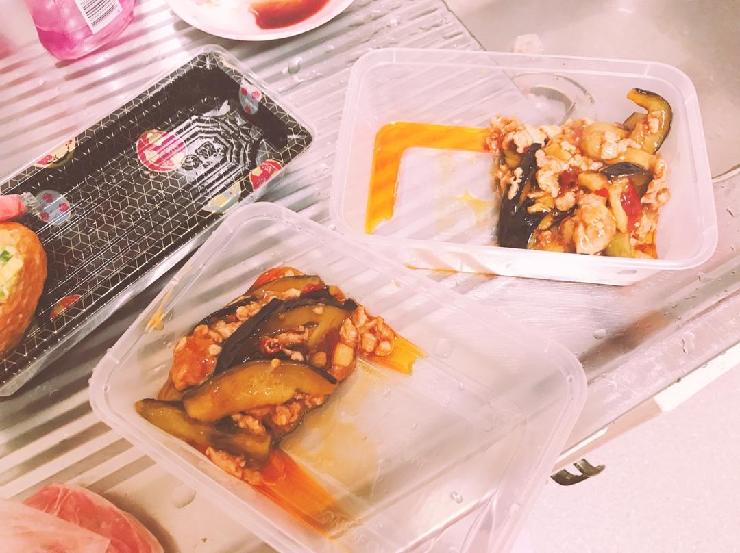 红烧肉沫茄子