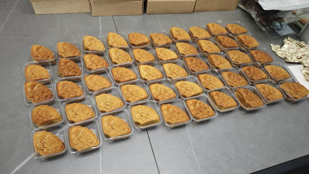 广式陈皮豆沙月饼