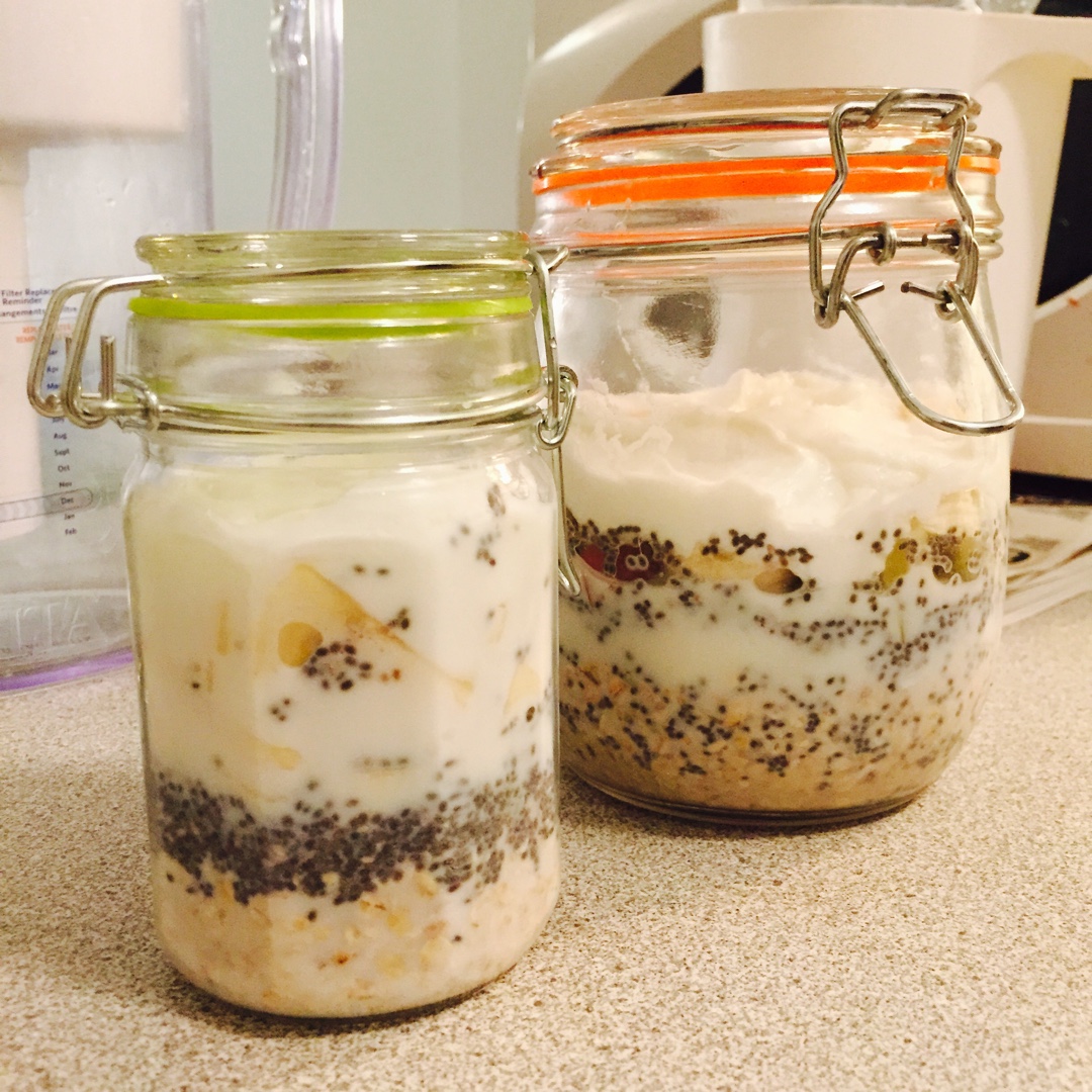 basic overnight oats 时下最流行的营养健康冷藏式隔夜免煮燕麦基本款