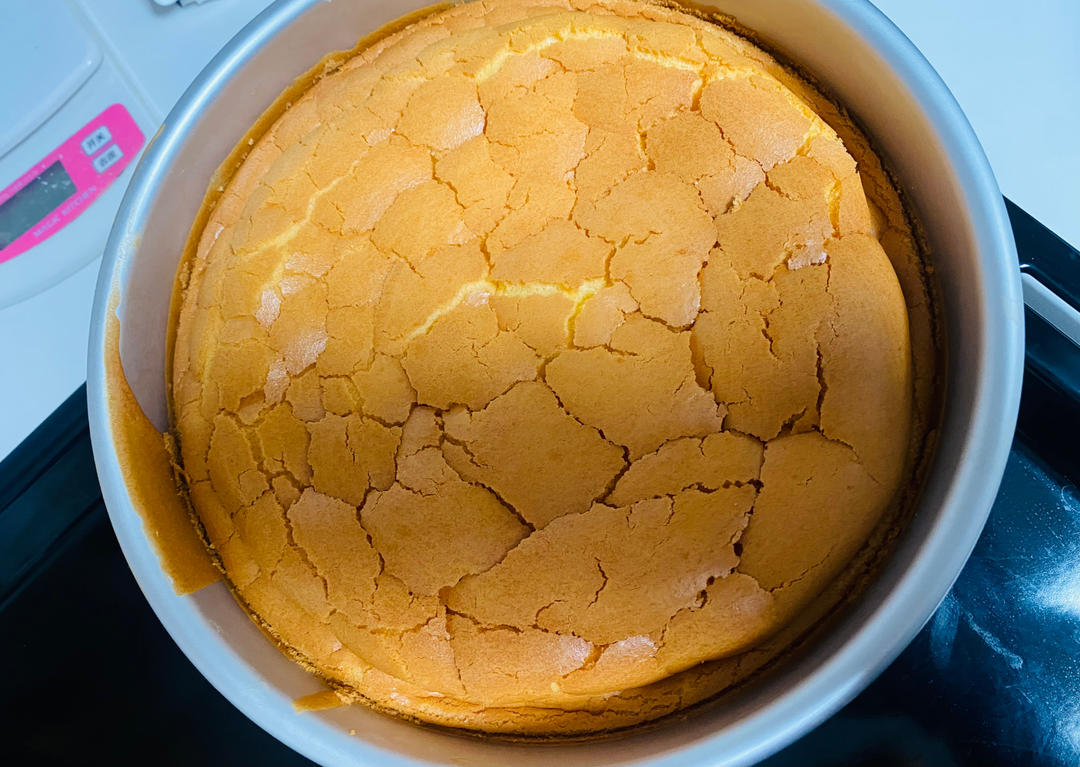 超柔软6寸戚风蛋糕(附8寸配方)零失败 超详细‼️含操作视频