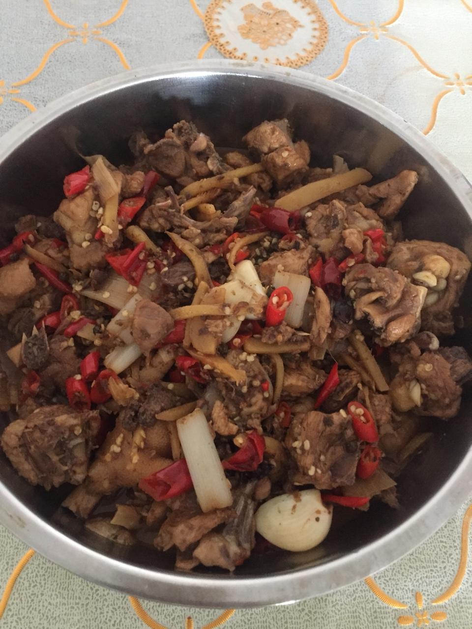 辣椒炒鸡（临沂家常）