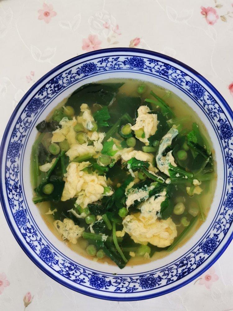 杨非_iju9做的鲜蛋花菠菜汤