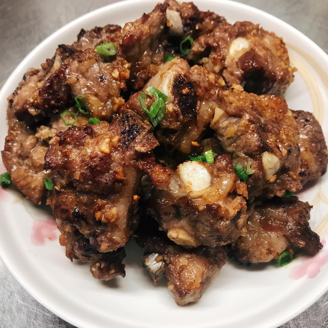 蒜香排骨（空气炸锅版）的做法