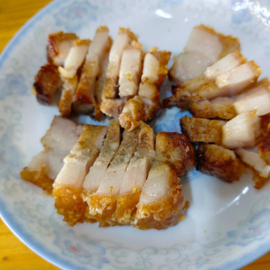 空气炸锅脆皮五花肉