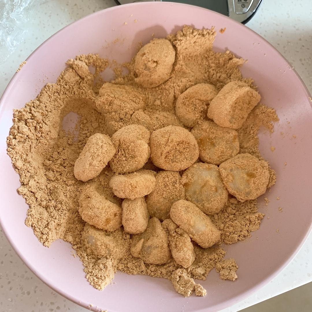 黄豆粉糯米糍的做法