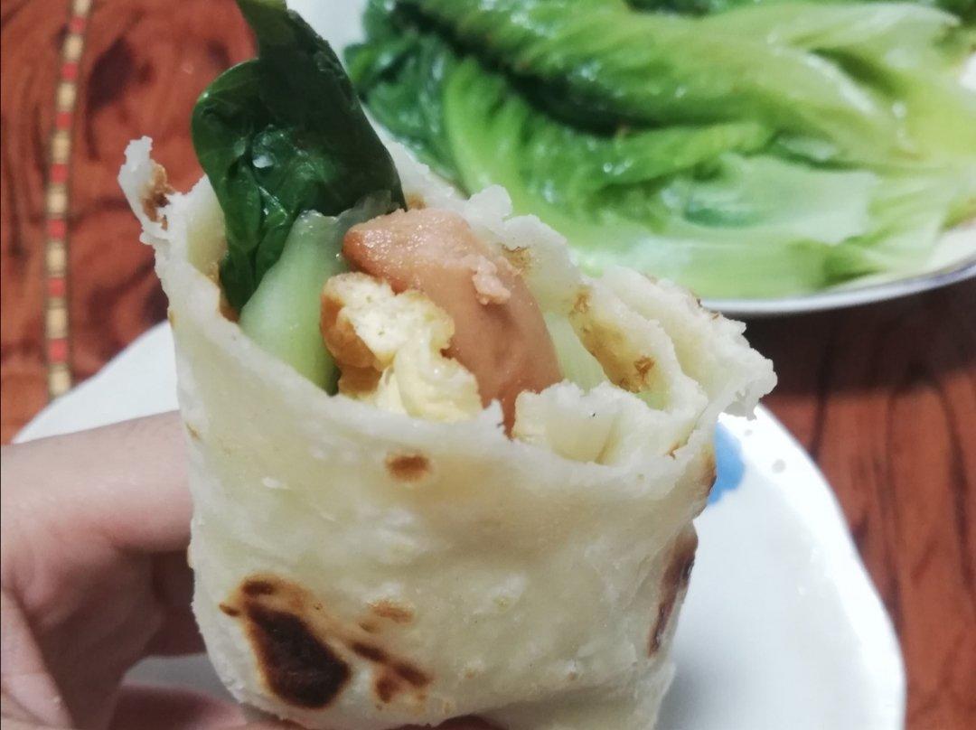 自制健康手抓饼